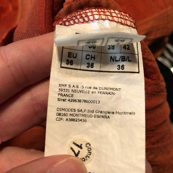 3 for $30! Xanaka orange snap tank top‎ - Picture 5 of 10